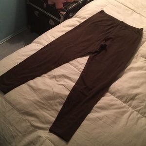 Vera Wang Brown Leggings